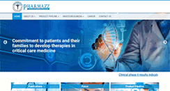 Desktop Screenshot of pharmazz.com